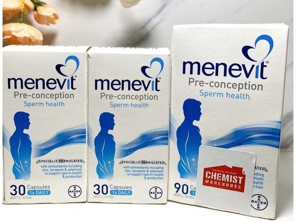Review thuốc bổ tinh trùng Menevit
