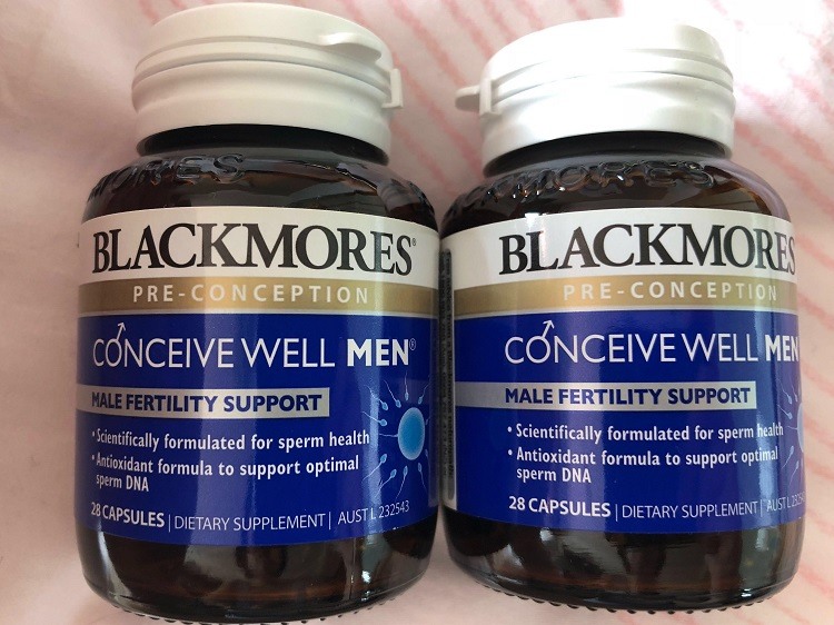 Tăng tinh trùng Y cho nam giới nhờ thuốc Blackmores Conceive Well Men