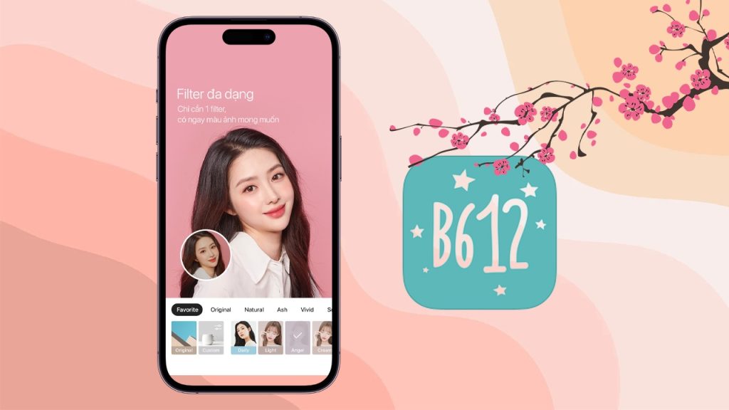 App ghép mặt bố mẹ ra con online B612