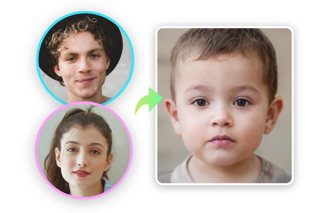 Baby Morphing phần mềm ghép mặt bố mẹ ra con